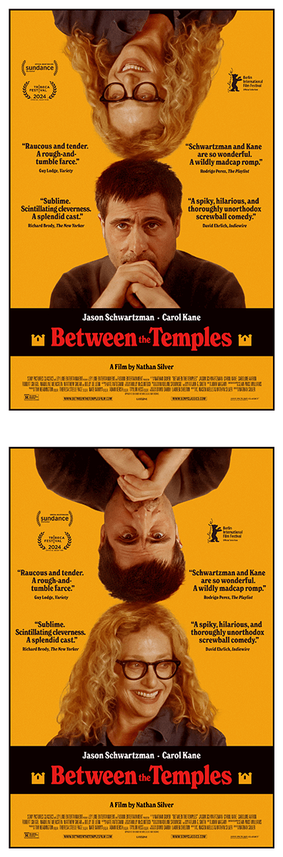 Between the Temples: Quirky and Upbeat